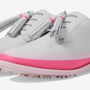 GFORE Gallivanter Pebble Leather Tassel Tuxedo Golf Shoes